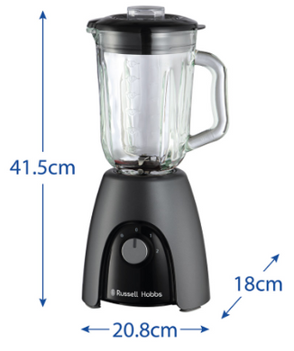 Стаціонарний блендер Russell Hobbs 27121-56 Matte Charcoal Jug Blender (7030810) 25190026001 фото
