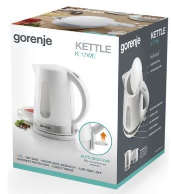Электрочайник Gorenje K17WE K17WE фото