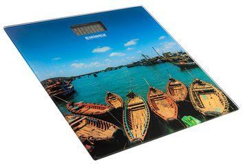 Ваги електронні - BES-BOA (Човен, квадрат, макс-180кг) (GRUNHELM) 83823 фото