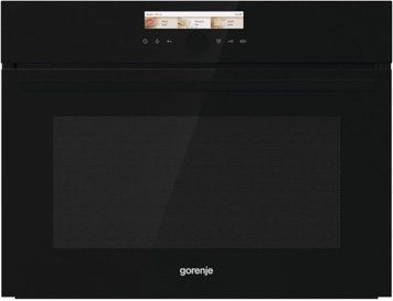 Gorenje Духова шафа електрична компактна, 50л, A+, дисплей, ф-ція мікрохвиль, чорний (350821) BCM598S17BG фото