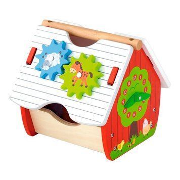 Деревянный сортер Viga Toys Веселый домик (50533) dt_623 фото