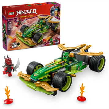 Конструктор LEGO NINJAGO Автомобиль для гонок Ллойда с инерционным двигателем 181 деталь (71828)