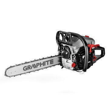Бензопила Graphite 2.7 кВт, 18 дюймів, 52 см&sup3;, арт. 58G954 &ndash; для лісу та саду 58G954 фото