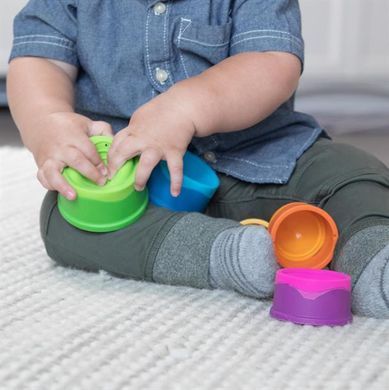 Пірамідка Fat Brain Toys dimpl stack Чашки (F293ML) dt_13680 фото