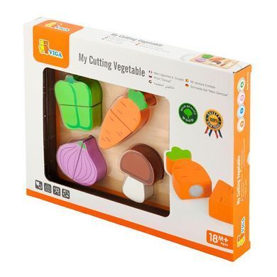 Іграшкові продукти Viga Toys Дерев'яні овочі (50979) dt_423 фото