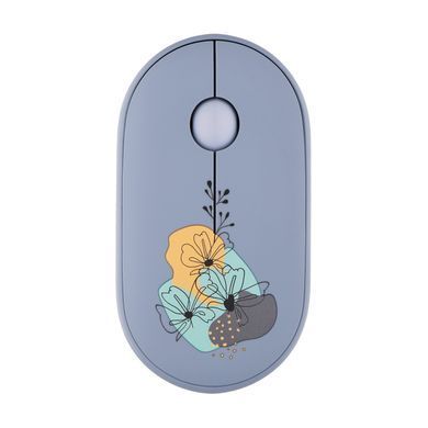 2E Миша MF300 FLORA:MALLOW Silent WL BT, синій (374321) 2E-MF300WFLORABL фото