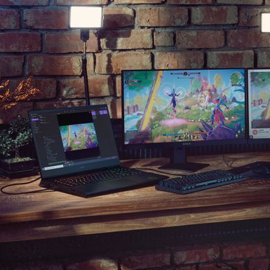 HP Ноутбук OMEN 17-ck2009ua 17.3" QHD IPS AG, Intel i7-13700HX, 32GB, F2048GB, NVD4080-12, Win11, чорний (378511) 825H8EA фото