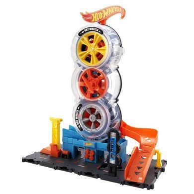 Трек Hot Wheels City Карколомні трюки в шиномонтажі (HDP02) dt_18568 фото