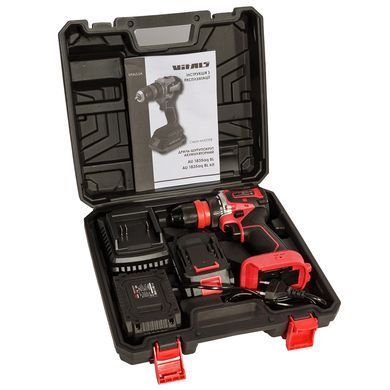 Дриль-шурупокрут акумуляторний Vitals Master AU 1835aq BL Kit V235977 фото