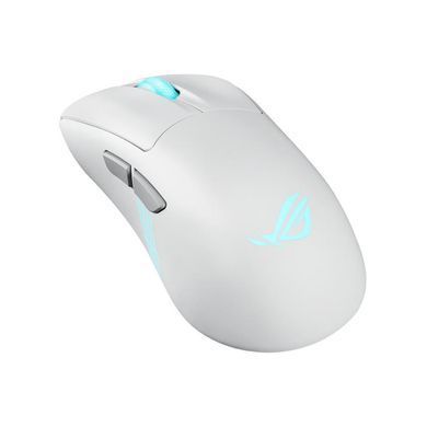 Мышь ASUS ROG Keris II Origin, RGB, USB-A/WL/BT, белый 90MP04A0-BMUA10 фото