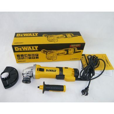 Шліфмашина кутова - болгарка мережева DeWALT DWE4257 DWE4257 фото