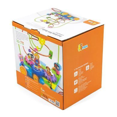 Дерев'яна каталка-лабіринт Viga Toys Шестерінки (50120) dt_407 фото
