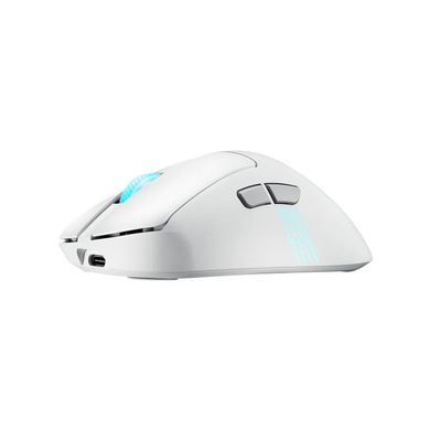 Мышь ASUS ROG Keris II Origin, RGB, USB-A/WL/BT, белый 90MP04A0-BMUA10 фото