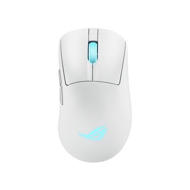 Мышь ASUS ROG Keris II Origin, RGB, USB-A/WL/BT, белый 90MP04A0-BMUA10 фото