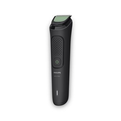Триммер універсальний Philips All-in-One Trimmer 3000 Series для лица, головы, носа, акум., насадок-7, сталь, черный