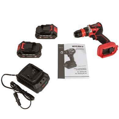Дриль-шурупокрут акумуляторний Vitals Master AU 1835aq BL Kit V235977 фото
