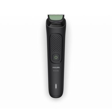 Триммер універсальний Philips All-in-One Trimmer 3000 Series для лица, головы, носа, акум., насадок-7, сталь, черный