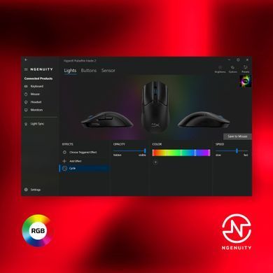 HyperX Мышь Pulsefire Haste 2 USB, Black 6N0A7AA фото
