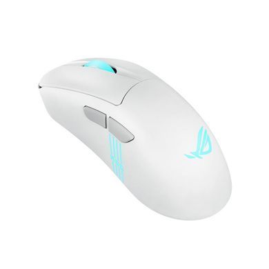 Мышь ASUS ROG Keris II Origin, RGB, USB-A/WL/BT, белый 90MP04A0-BMUA10 фото