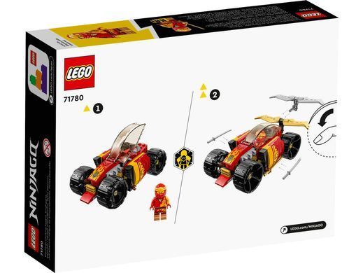 Конструктор LEGO Ninjago Гоночний автомобіль ніндзя Кая EVO (360540)