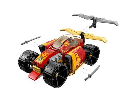 Конструктор LEGO Ninjago Гоночний автомобіль ніндзя Кая EVO (360540)