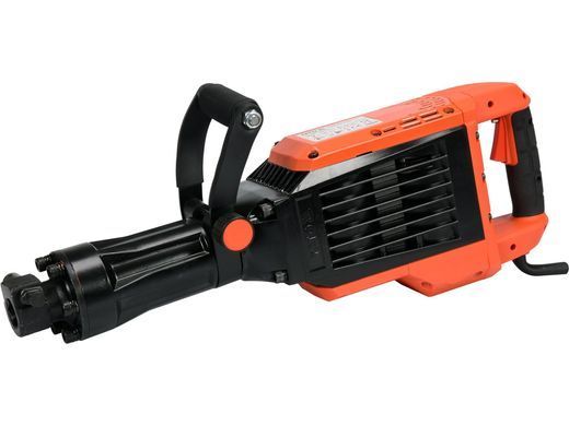 Молот відбійний мережевий YATO : 230V, 1600 Вт, F= 65 Дж з оливним охолодженням; + 2 піки YT-82001 фото