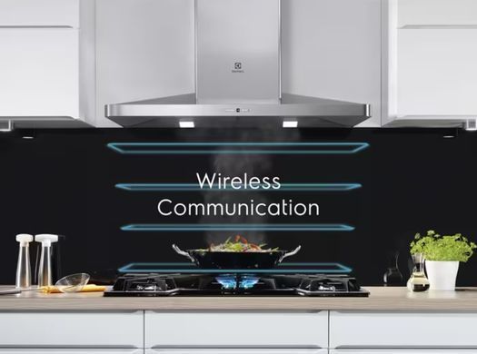 Electrolux Варильна поверхня індукційна, 71см, розширена зона, Hob2Hood, чорний (366697) EIV734 фото
