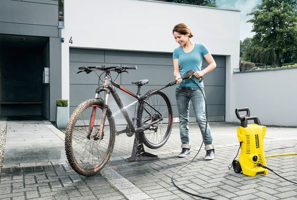 Мінімийка високого тиску Karcher K2 Power Control, 1400Вт, 110бар, 360л/год, шланг 5м, 4.34кг 1.673-600.0 фото