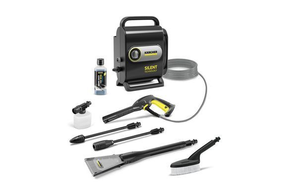 Мінімийка високого тиску Karcher K Silent Anniversary Edition 1800Вт 130бар 420л/год, шланг 6м 5кг 1.600-956.0 фото