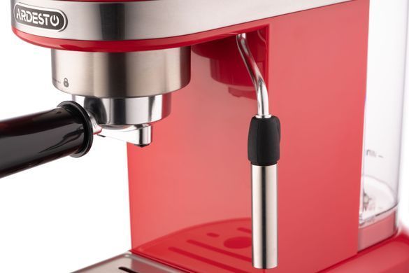 Кофеварка ARDESTO YCM-E1501 - эспрессо рожковая/1.4 л/итал. помпа 20 бар/сенсор. панель/PID контроль/1350 Вт/красная (354623) YCM-E1501 фото