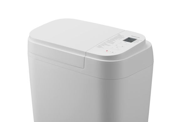 Panasonic Хлібопічка 550Вт, програм-21, макс.вага -1.25кг, форма-прямокутник, пластик, білий (343809) SD-B2510WTS фото