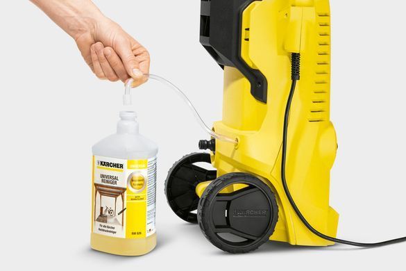 Мінімийка високого тиску Karcher K2 Power Control, 1400Вт, 110бар, 360л/год, шланг 5м, 4.34кг 1.673-600.0 фото