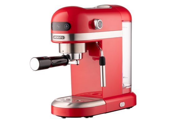 Кофеварка ARDESTO YCM-E1501 - эспрессо рожковая/1.4 л/итал. помпа 20 бар/сенсор. панель/PID контроль/1350 Вт/красная (354623) YCM-E1501 фото