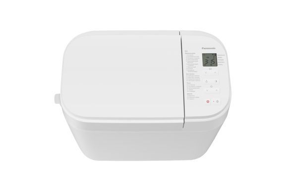 Panasonic Хлібопічка 550Вт, програм-21, макс.вага -1.25кг, форма-прямокутник, пластик, білий (343809) SD-B2510WTS фото