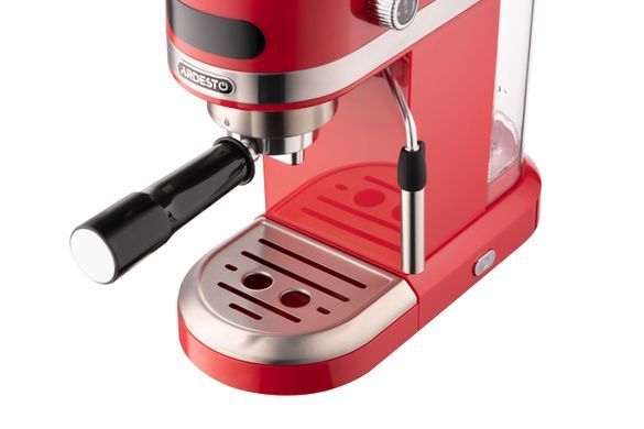 Кофеварка ARDESTO YCM-E1501 - эспрессо рожковая/1.4 л/итал. помпа 20 бар/сенсор. панель/PID контроль/1350 Вт/красная (354623) YCM-E1501 фото
