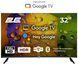 2E Телевізор 32" LED FHD 60Hz Smart Google TV Black (381855) 2E-32A07KF