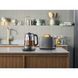 Електрочайник Electrolux 1,7л, Strix, скло, заварник, підтримка темп, чорний (351049) E7GK1-8BP