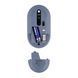 2E Миша MF300 FLORA:MALLOW Silent WL BT, синій (374321) 2E-MF300WFLORABL