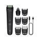 Триммер універсальний Philips All-in-One Trimmer 3000 Series для лица, головы, носа, акум., насадок-7, сталь, черный