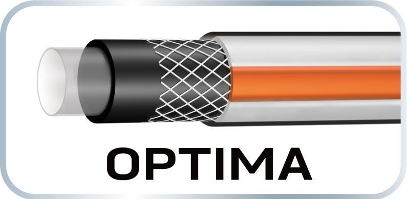 Садовий шланг Neo Tools 15-821 Optima 1/2" x 30 м 4-шаровий для поливу 15-821 фото