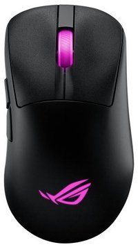 Мышь ASUS ROG Keris II Origin, RGB, USB-A/WL/BT, чёрный 90MP04A0-BMUA00 фото