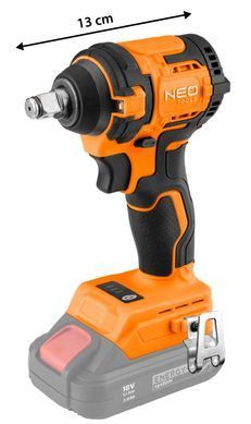 Гайковерт NEO TOOLS 04-613, 350 Нм, 3 передачі, безщітковий, 1/2", без акумулятора 04-613 фото