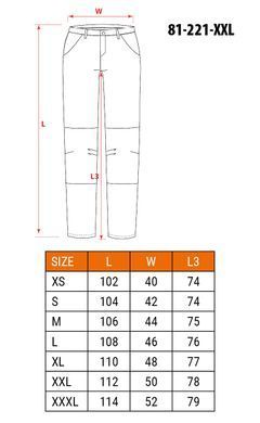 Робочі штани Neo Tools 81-221 CAMO XXL