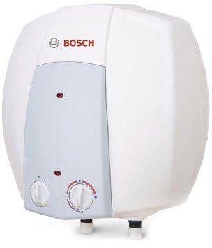 Водонагрівач електр. BOSCH компакт Tronic 2000 T Mini, 10л, 1,5кВт, монтаж над мийкою, мех. кер-ння, B, білий (319351) 7736504745 фото