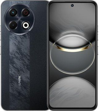 TECNO Смартфон Spark 30 PRO (KL7) 6.78" 8/256ГБ, 2SIM, 5000мА&bull;ч, Obsidian Edge 4894947047442 фото