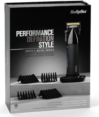 Машинка для стрижки BaByliss Super-X Metal Series (381312) E991E фото
