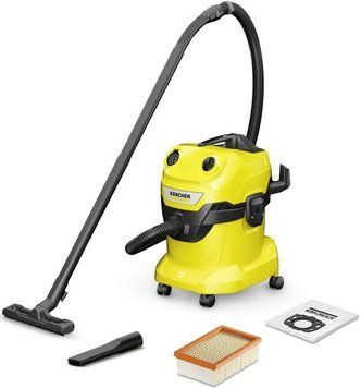 Karcher Пылесос профессиональный WD 4 V-20/5/22, 1000Вт контейнер 20л, 6.8кг 1.628-209.0 фото