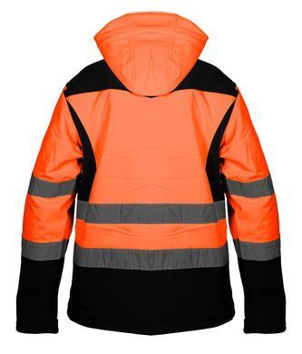 Куртка Neo Tools 81-701 Softshell повышенной видимости, водо- и ветронепроницаемая.