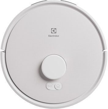Electrolux Робот-пилосос, h=10см, вологе прибирання, конт пил -0.3л, вода -0.3л, автон. робота до 140хв, Wi-Fi, станція самоочищ., білий (382778) ER71UW2SW фото
