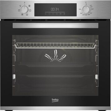 Beko Духовой шкаф электрический, 72л, A, конвекция, нерж BBIE123001XD фото
